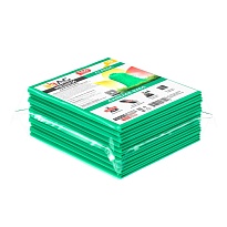 Мешки для мусора 160 л, зеленые, в пачке 10 шт., ПВД, 40 мкм, 900х1100 мм, i-Bag в Бору