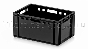 Ящик для мяса и колбасных изделий Е-3 черный в Бору Ящик для мяса и колбасных изделий Е-3 черный в Бору