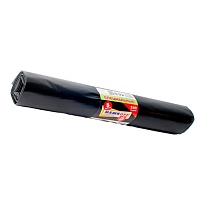 Мешки для мусора 240 л, черные, в рулоне 5 шт., ПВД 80 мкм, 1300х900 мм, МЕШКОFF, 4217 в Бору