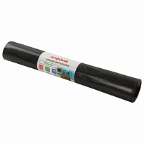 Мешки для мусора 240 л, черные, в рулоне 10 шт., ПВД 50 мкм, 1400х900 мм, LAIMA, 605337 в Бору