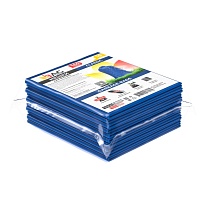 Мешки для мусора 160 л, синие, в пачке 10 шт., ПВД, 40 мкм, 900х1100 мм, i-Bag в Бору