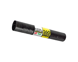 Мешки для мусора 160 л, черные, в рулоне 25 шт., ПВД, 40 мкм, 1100х800 мм, GRIFON, 101-030 в Бору