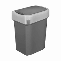 Контейнер для мусора Smart Bin 10 л (серый) 10 серый в Бору